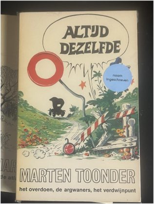 Cover van Marten Toonder - IMG_2192