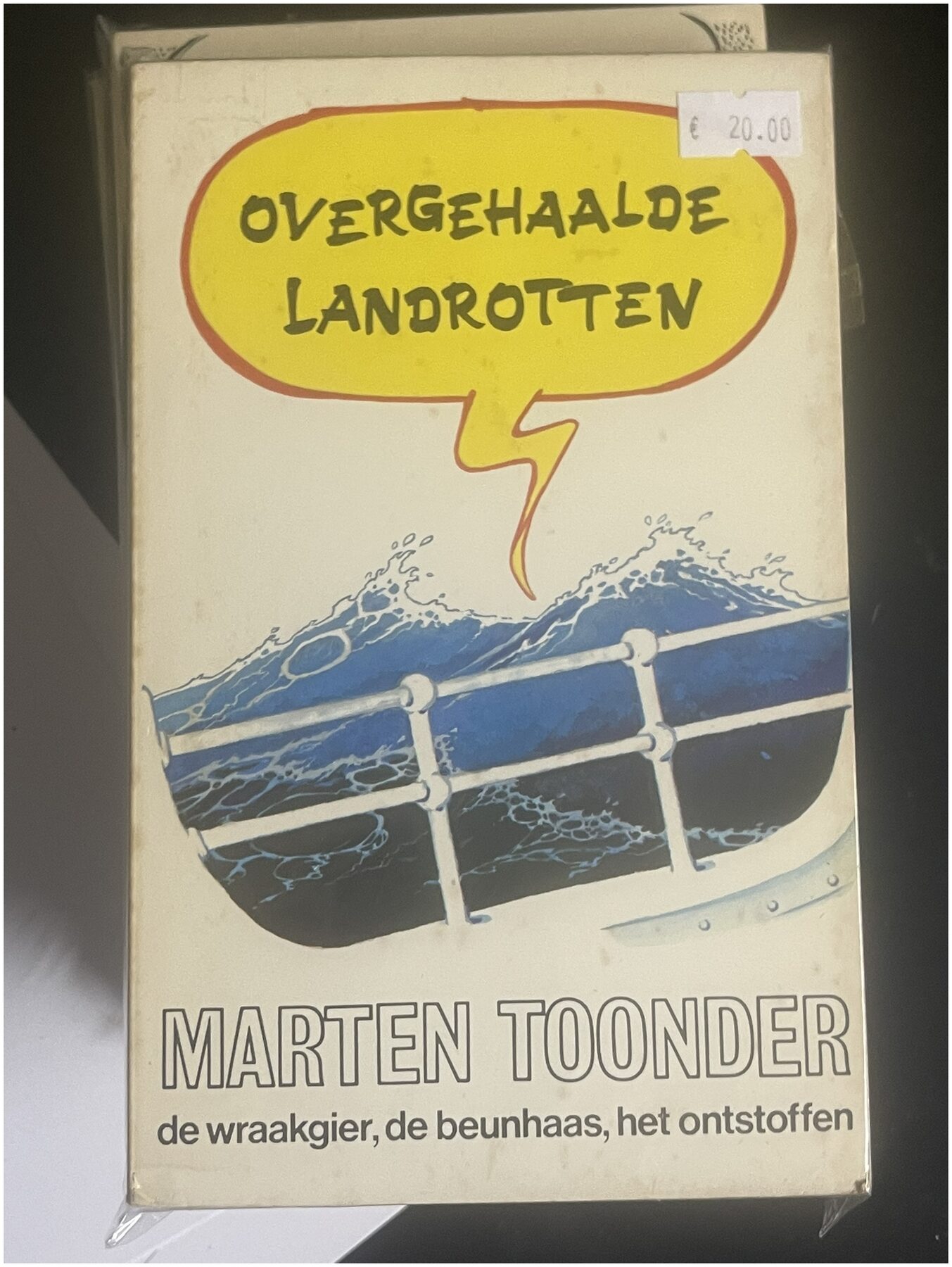 Cover van Overgehaalde landrotten