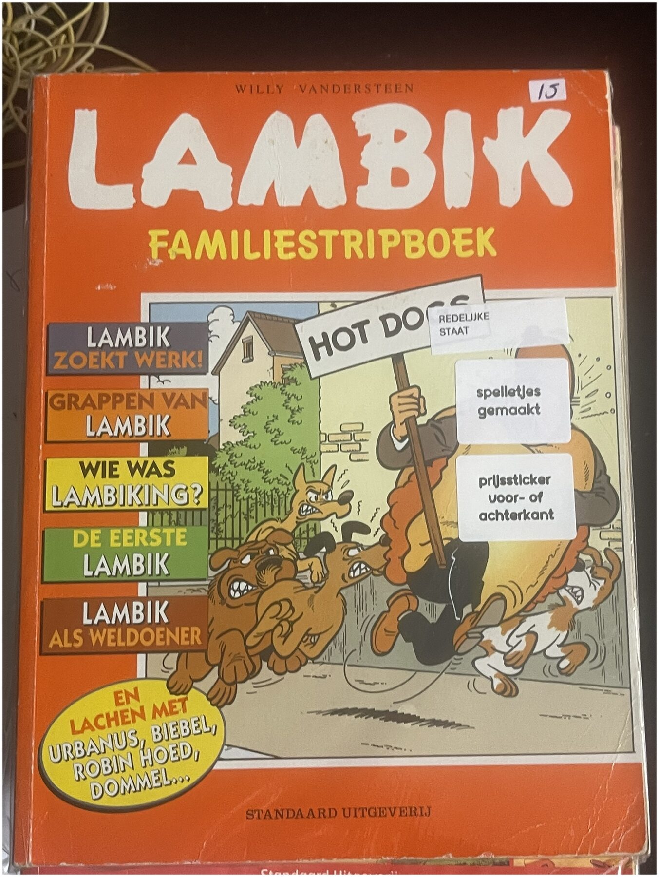 Cover van Lambik familiestripboek