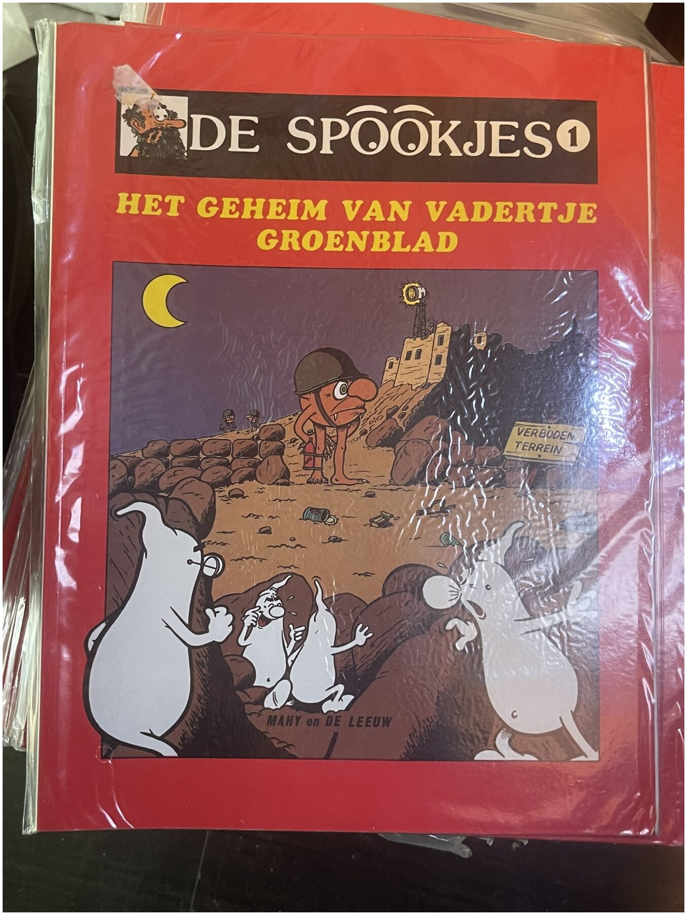 Cover van Het geheim van vadertje Groenblad