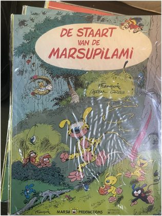 Cover van De staart van de Marsupilami