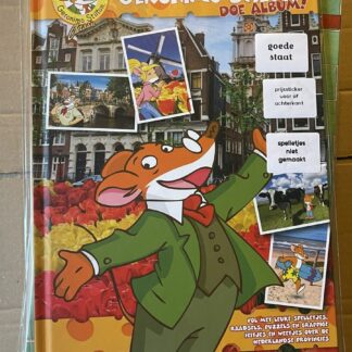 het Geronimo Stilton doe album, voorkant van eigen exemplaar, goede staat