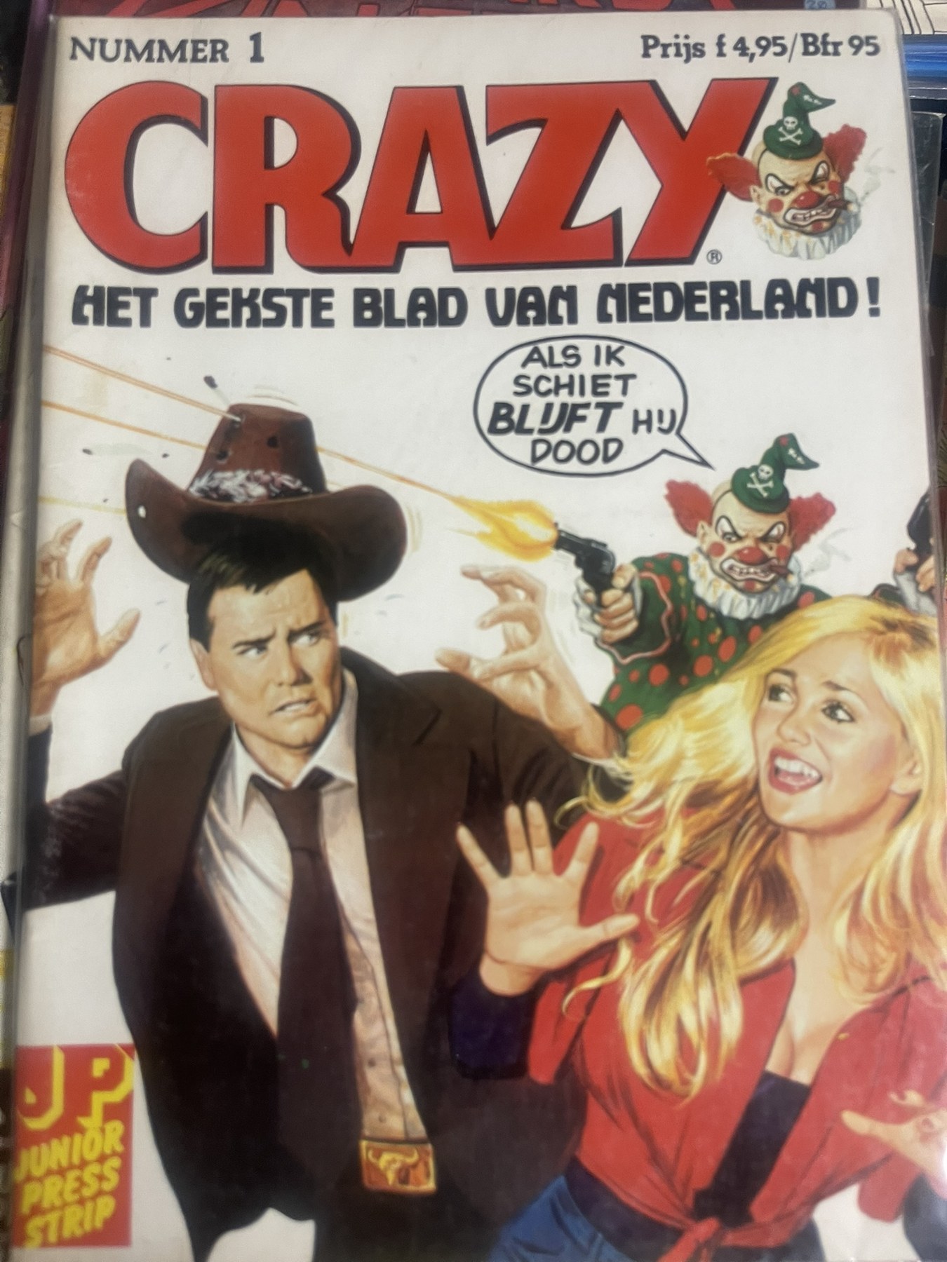 Crazy nr. 1 – het eerste blad uit Nederland
