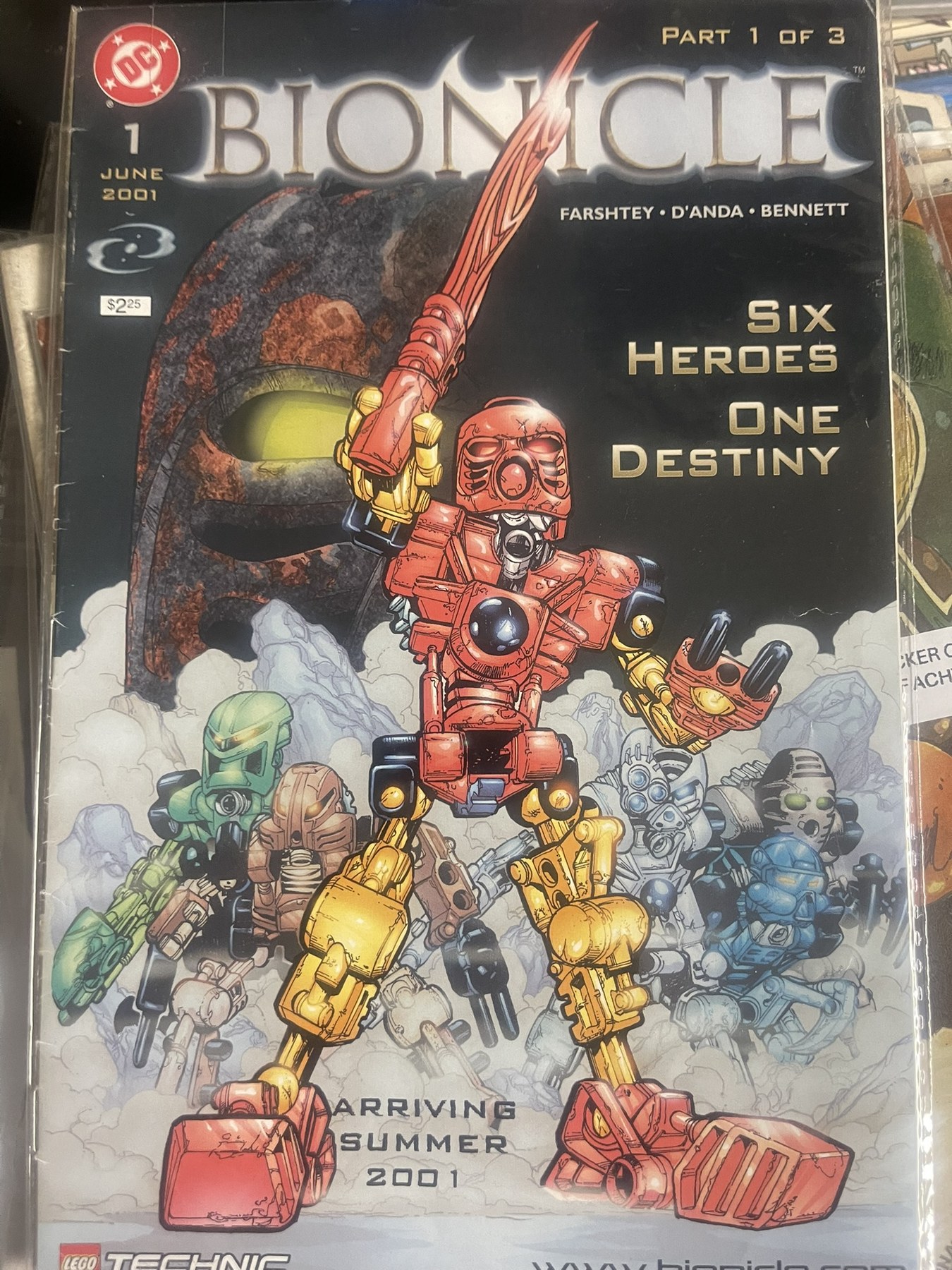 Bionicle 1 – Six Heroes One Destiny