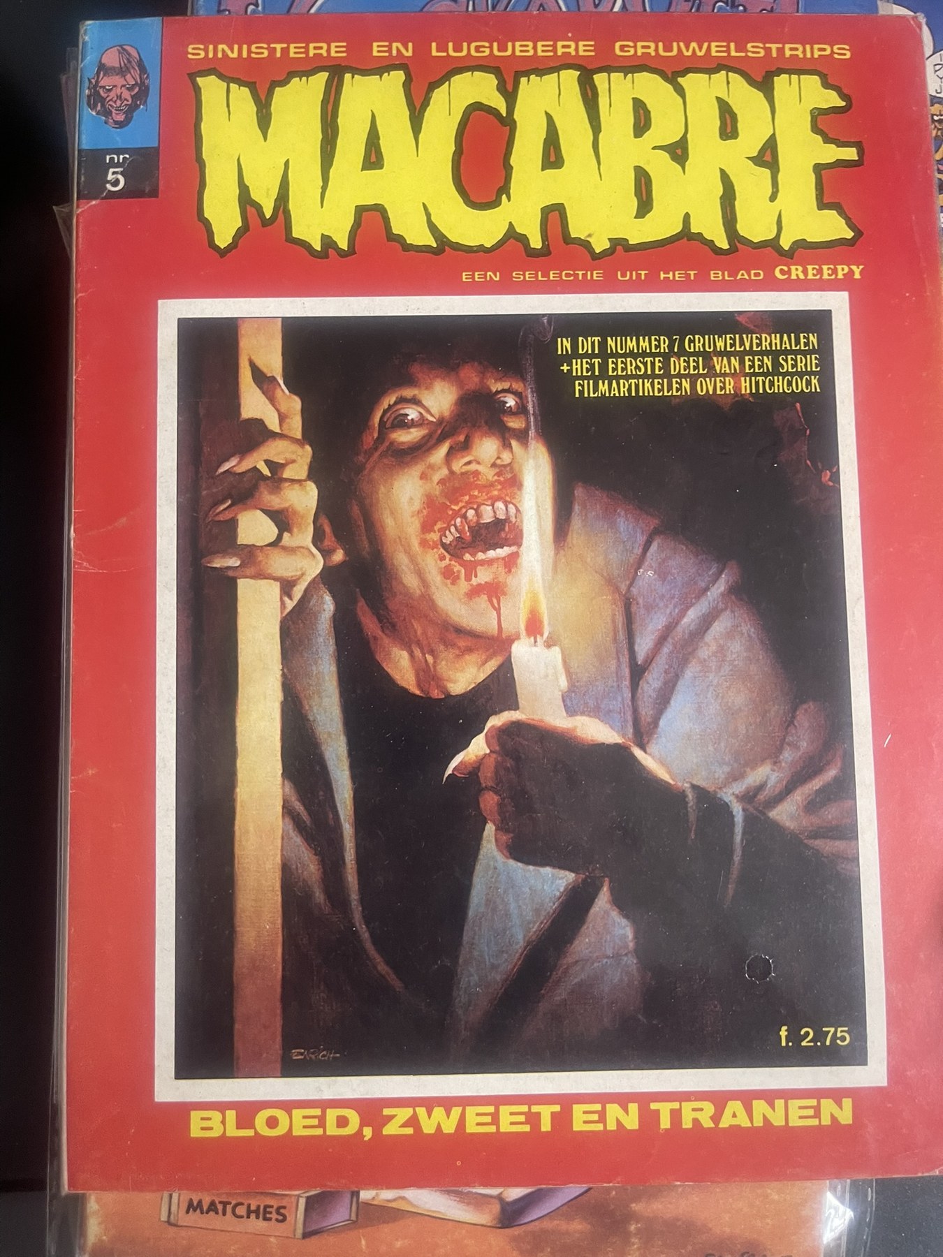 Macabre nr. 5 – Bloed, zweet en tranen