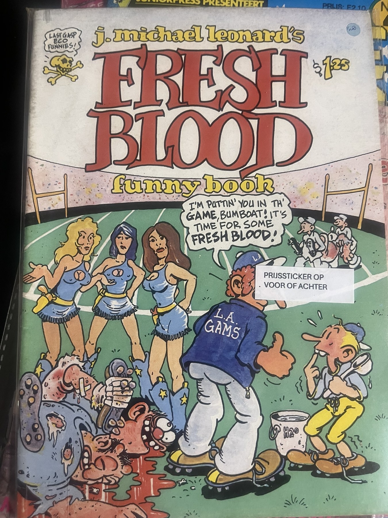 J. Michael Leonard's Fresh Blood – Funny Book