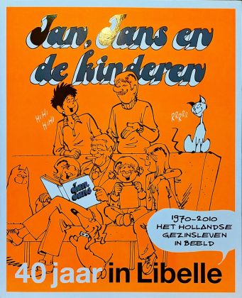 Voorbeeld strip – Jan, Jans en de kinderen, 40 jaar in Libelle (2010), ISBN 9789085747413