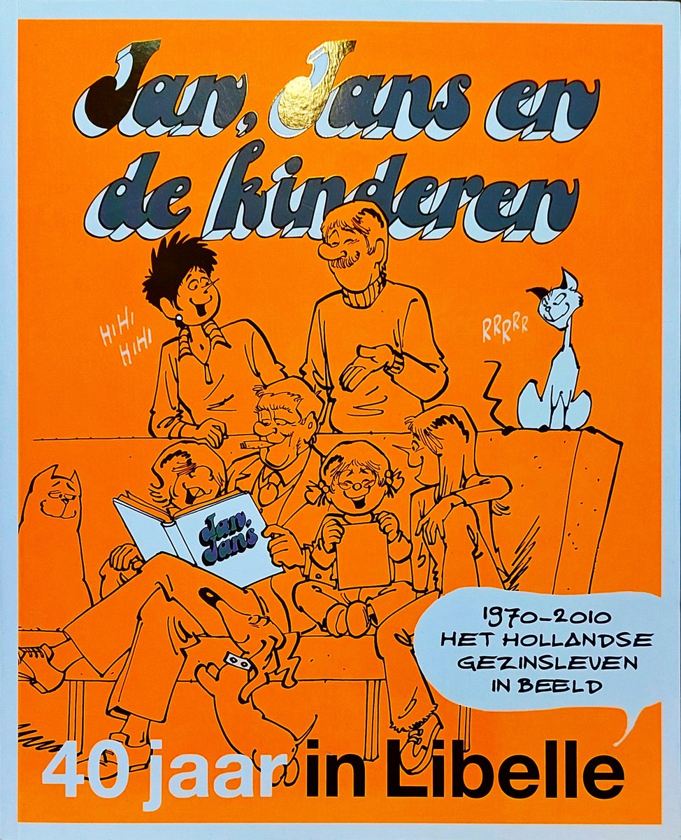 Voorbeeld strip – Jan, Jans en de kinderen, 40 jaar in Libelle (2010), ISBN 9789085747413