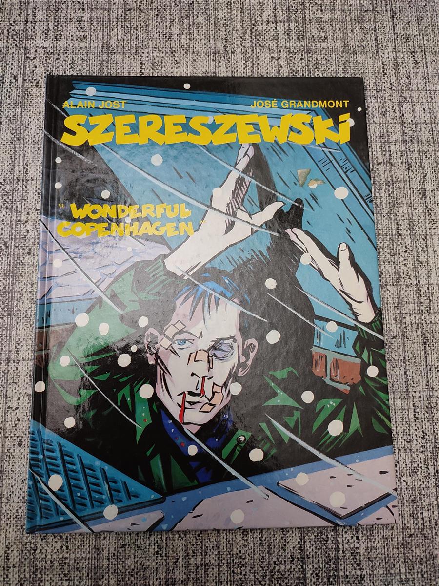 Voorbeeld strip – Szereszewski, Wonderful Copenhagen, Loempia hardcover (1987)