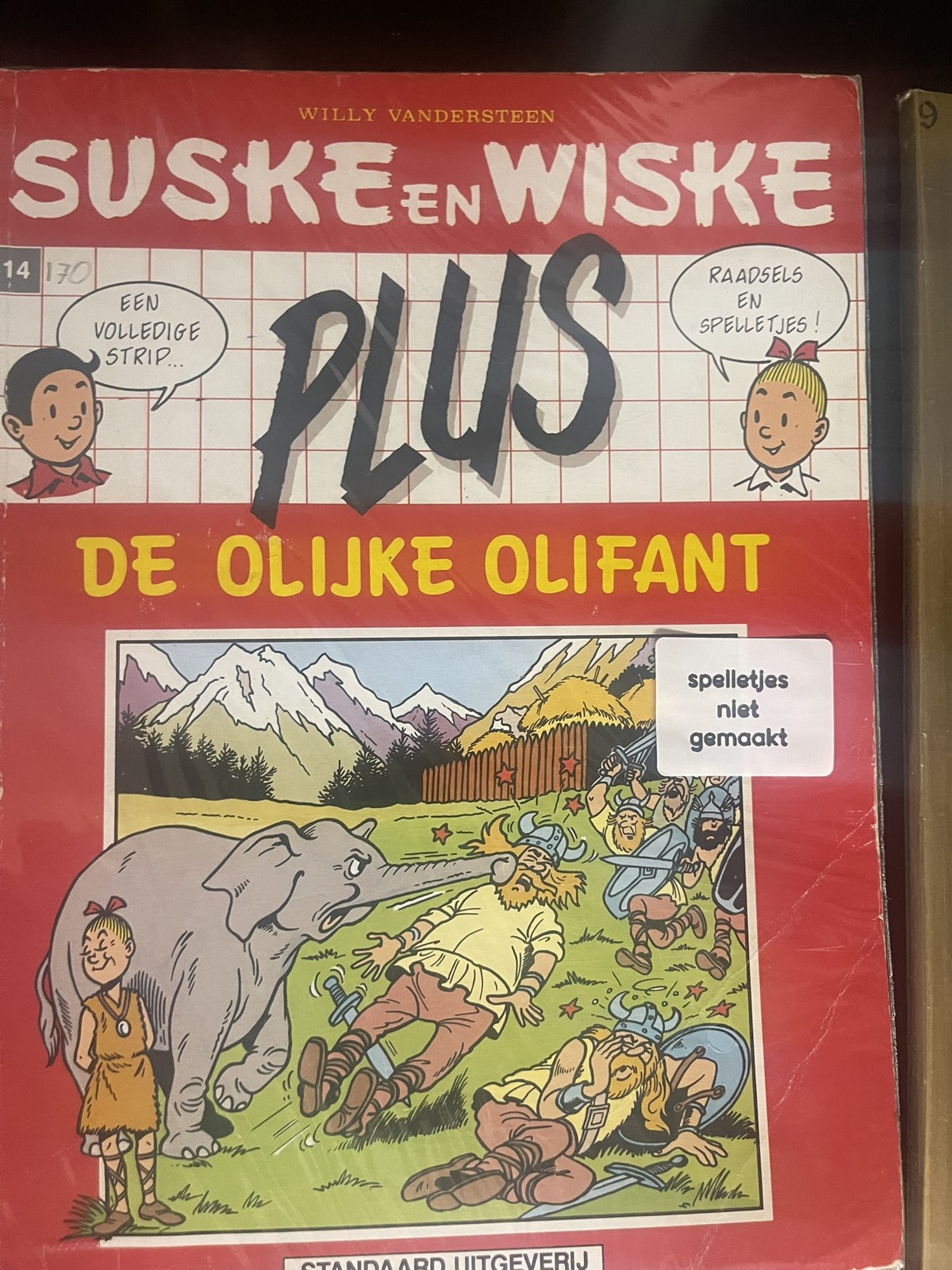 Cover van De olijke olifant