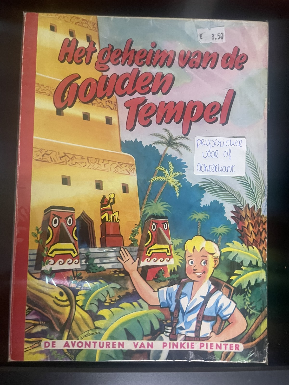 Cover van Het geheim van de gouden tempel