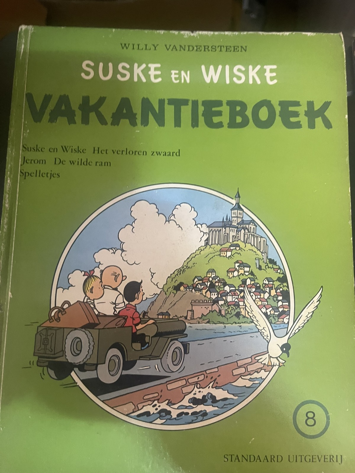 Cover van Vakantieboek 8