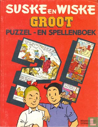 Cover van Groot puzzel- en spellenboek