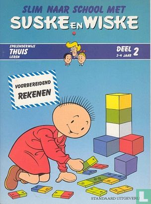 Cover van Slim naar school met Suske en Wiske 2