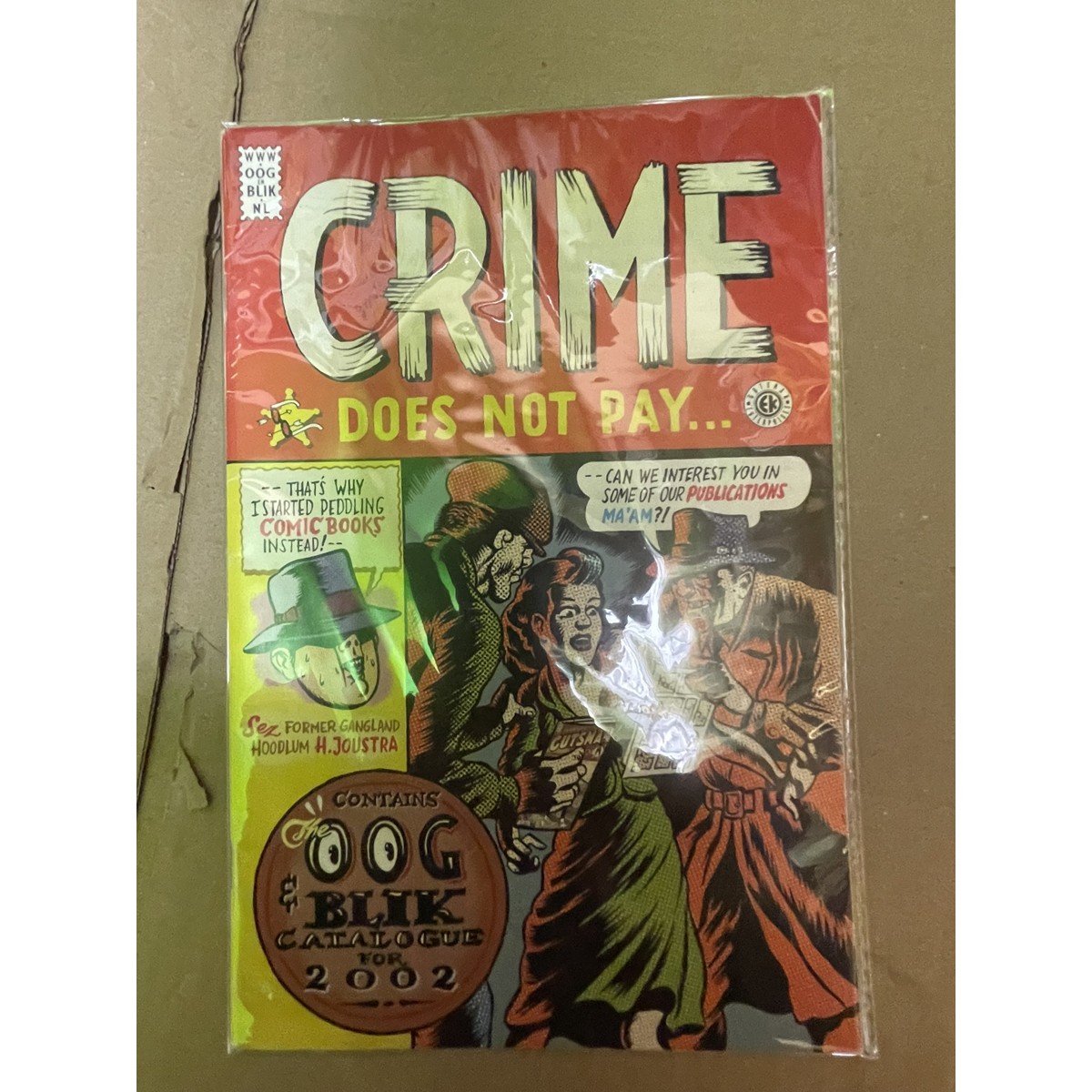 Crime does not pay...
