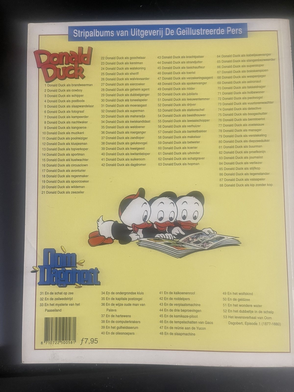 Donald Duck – Beste Verhalen nr. 88 – originele Michel Nadorp-tekening - afbeelding 3