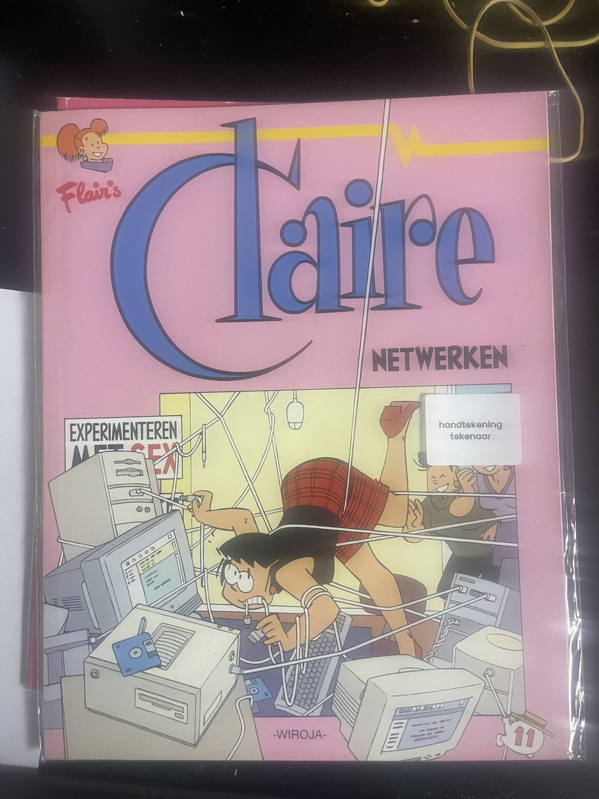 Lillie – Netwerken – Robert van der Kroft tekening/dedicatie