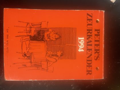 Peter's zeurkalender 1994 – Peter van Straaten