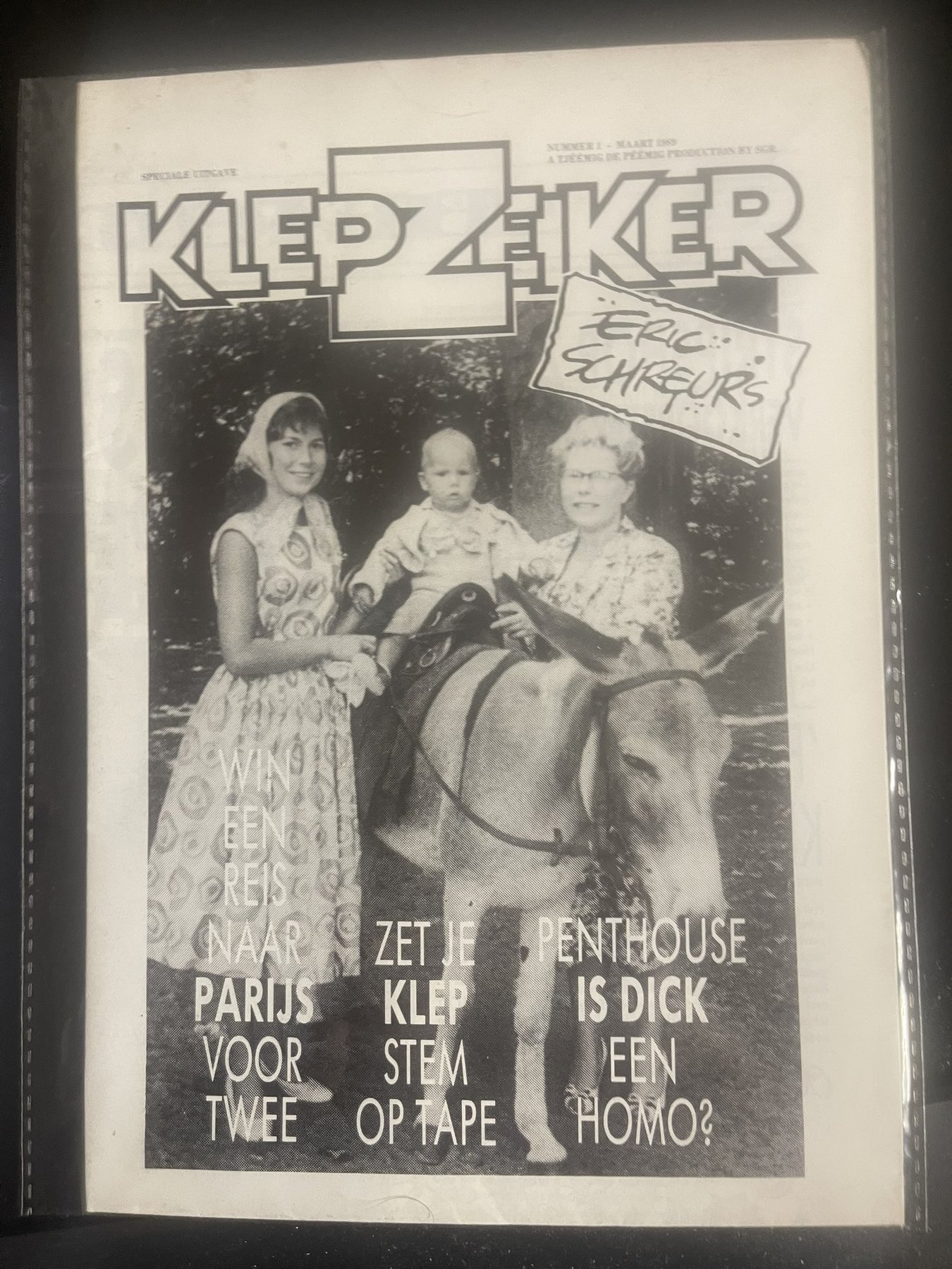 Klepzeiker – speciaal nummer – Eric Schreurs