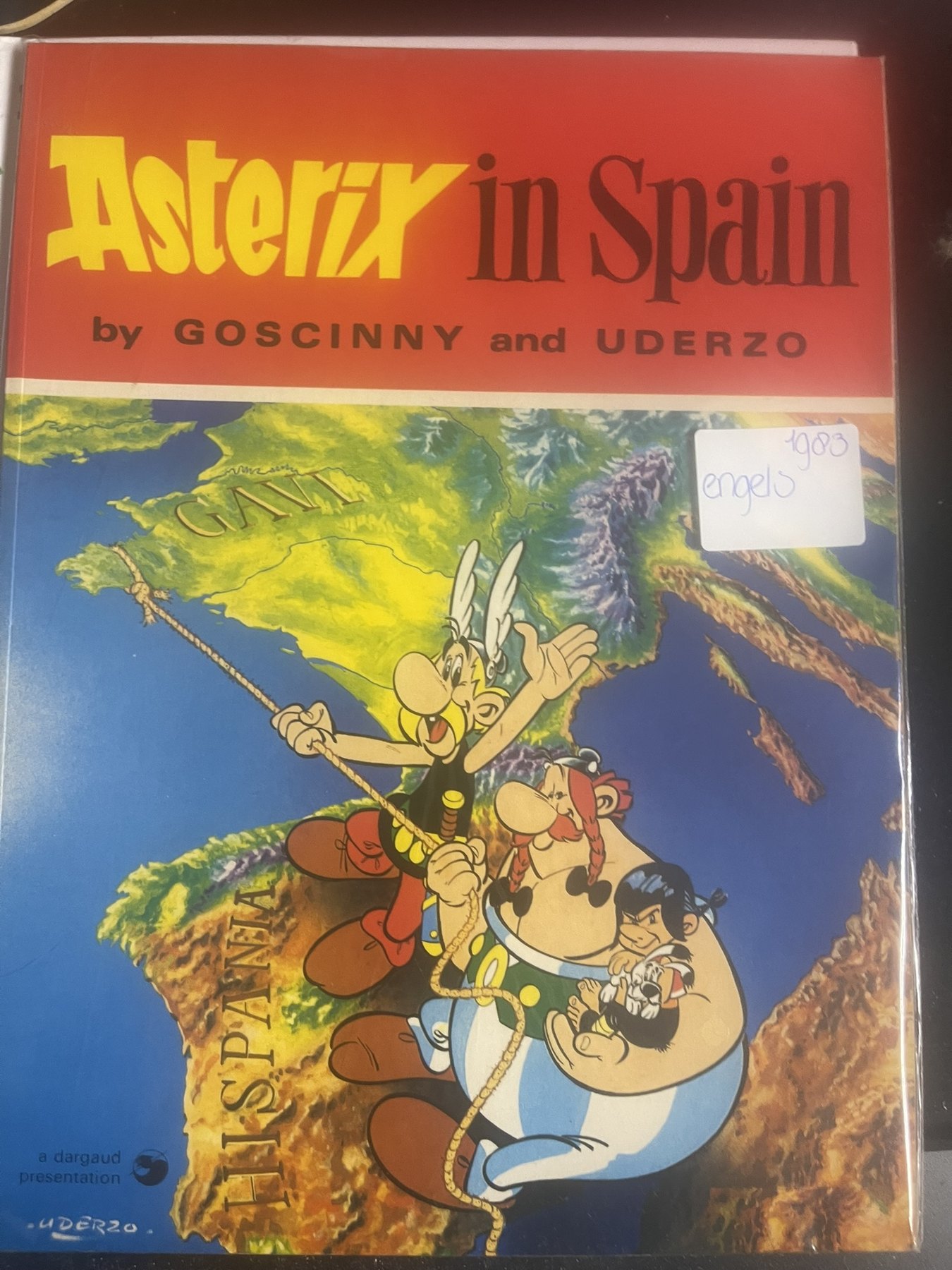 Asterix in Spain – Engelse hardcover
