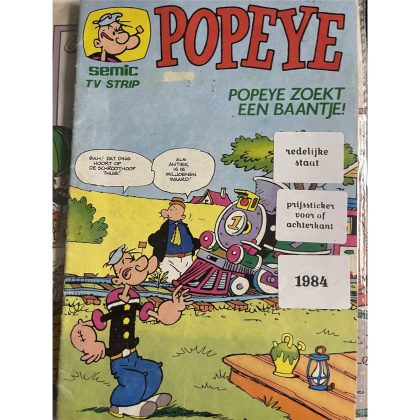 Popeye 61 - Popeye zoekt een baantje!