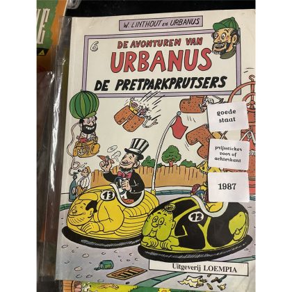 Urbanus 6 - De pretparkprutsers (1987)