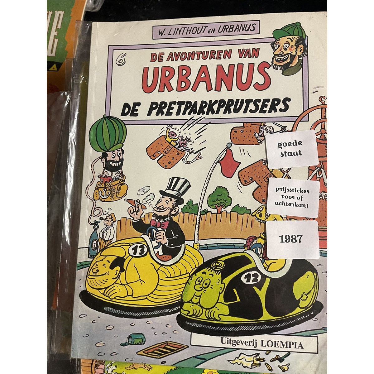 Urbanus 6 - De pretparkprutsers (1987)