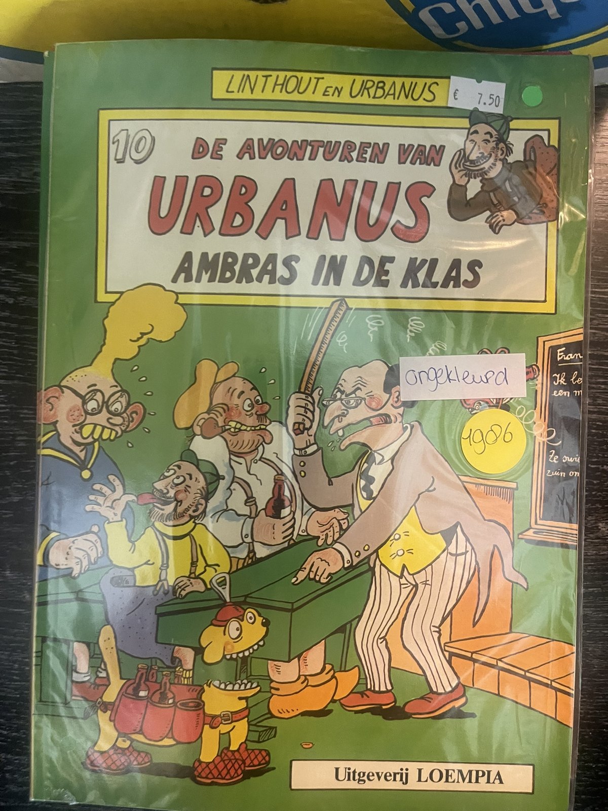 Cover van Ambras in de klas