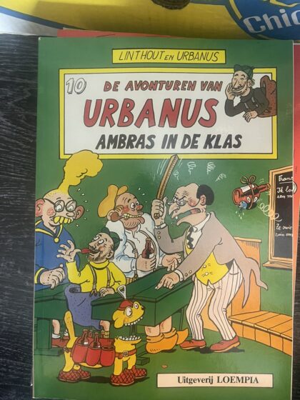 Cover van Ambras in de klas