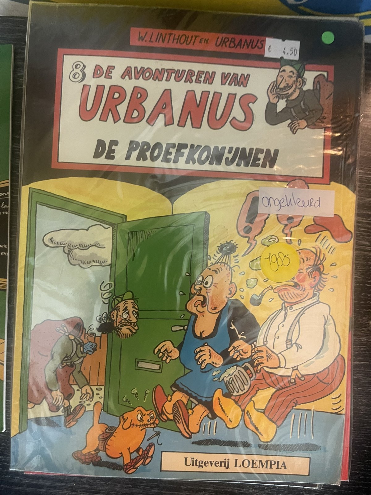 Cover van De proefkonijnen