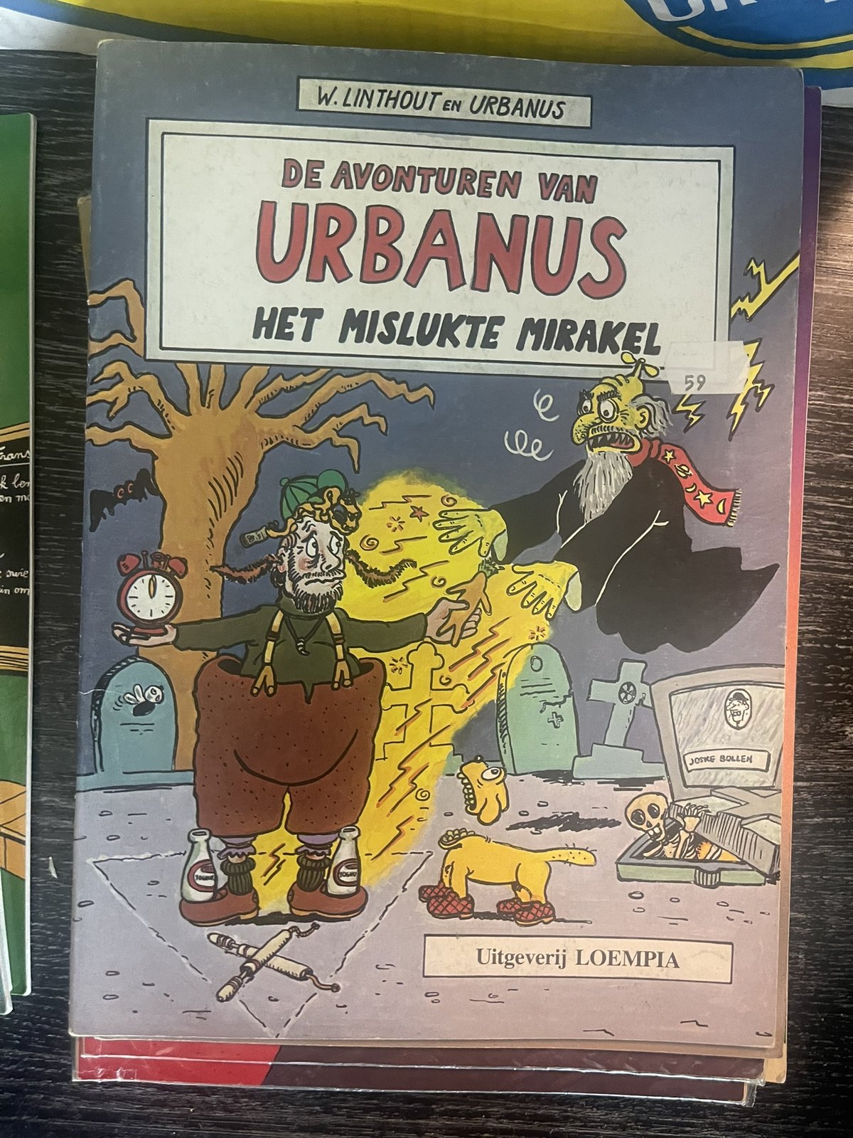 Cover van Het mislukte mirakel