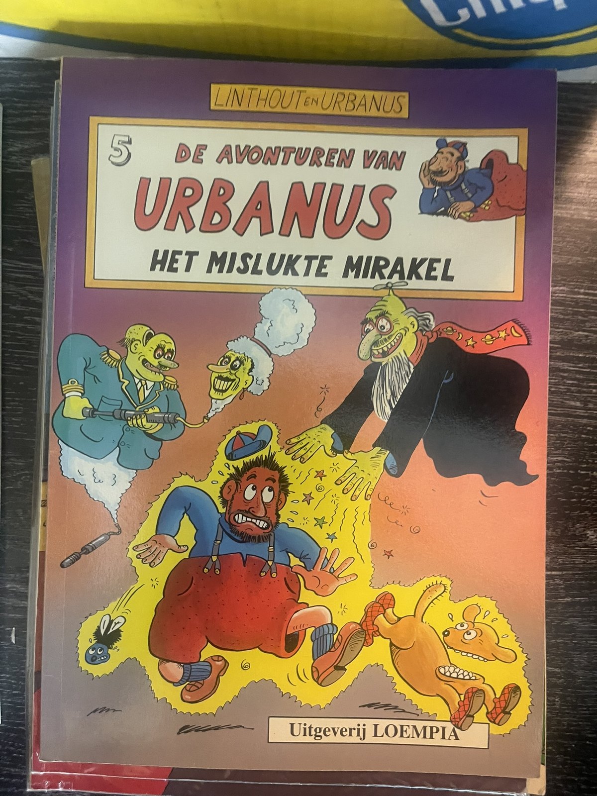 Cover van Het mislukte mirakel