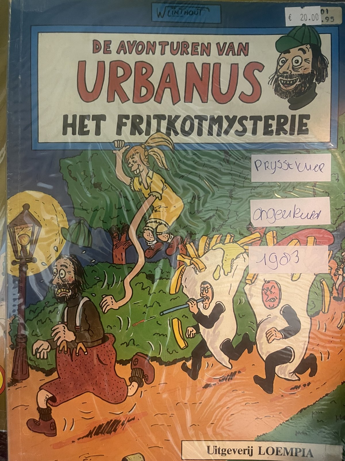 Cover van Het fritkotmysterie