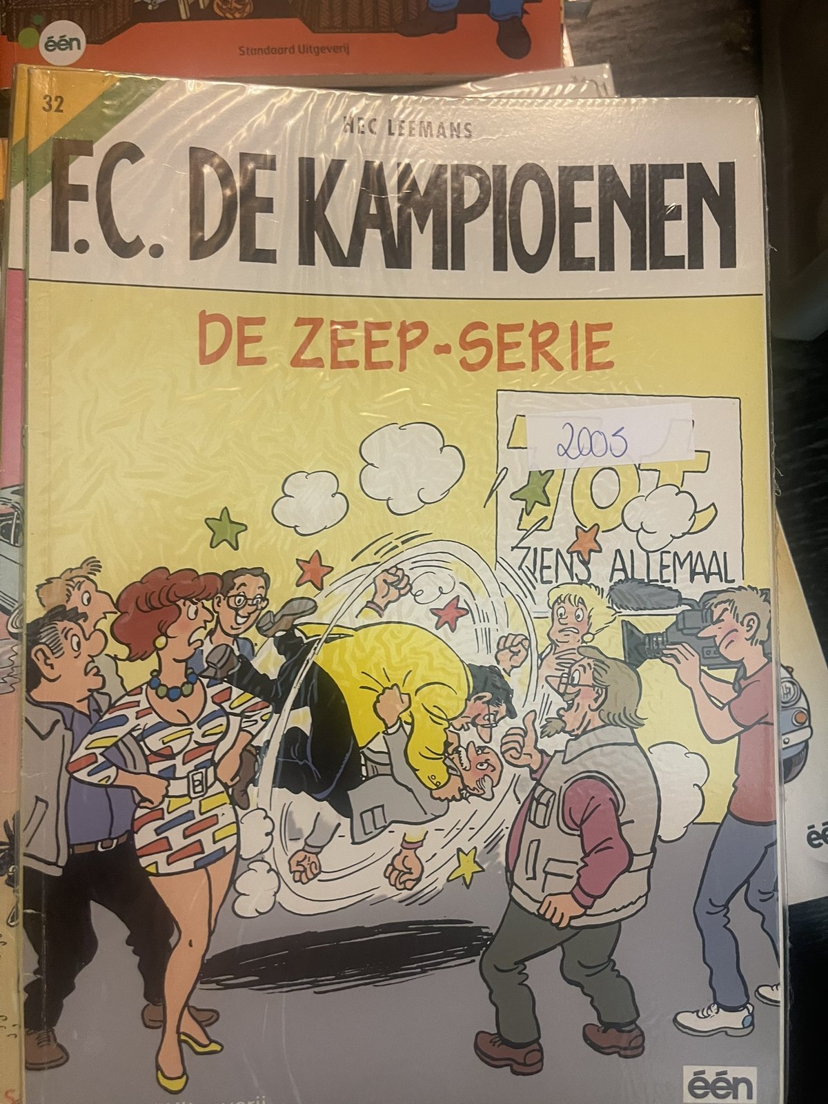 Cover van De zeep-serie
