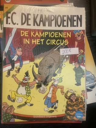 Cover van De kampioenen in het circus