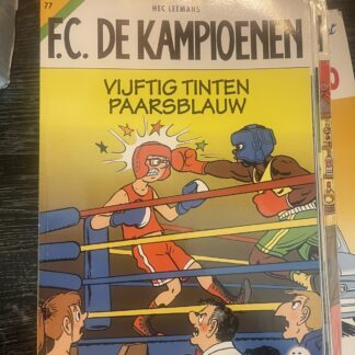Cover van Vijftig tinten paarsblauw