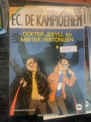 Cover van Dokter Jekyll en Mister Vertongen