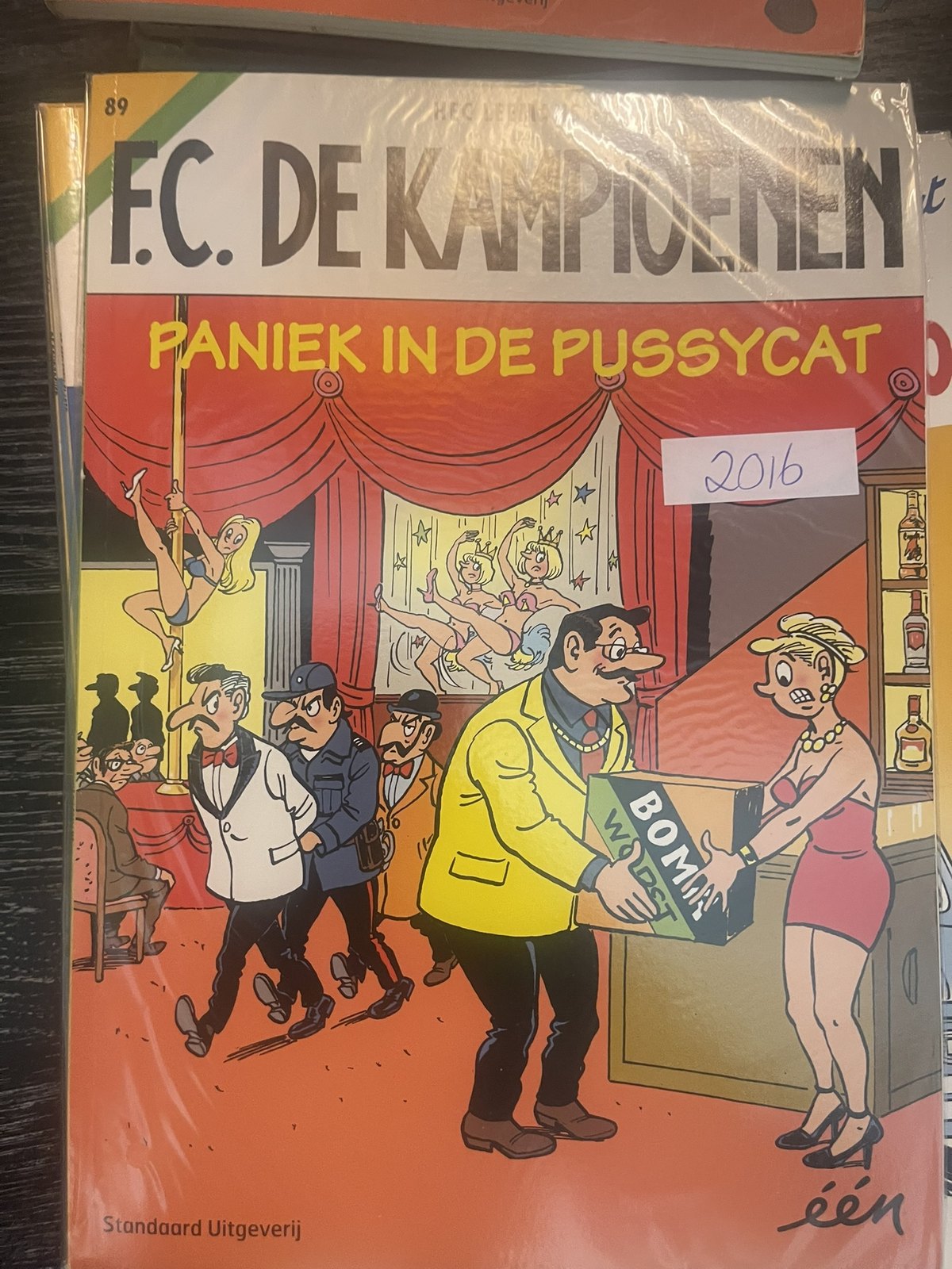 Cover van Paniek in de Pussycat