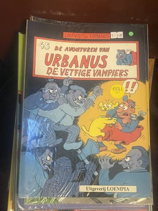 Cover van De vettige vampiers
