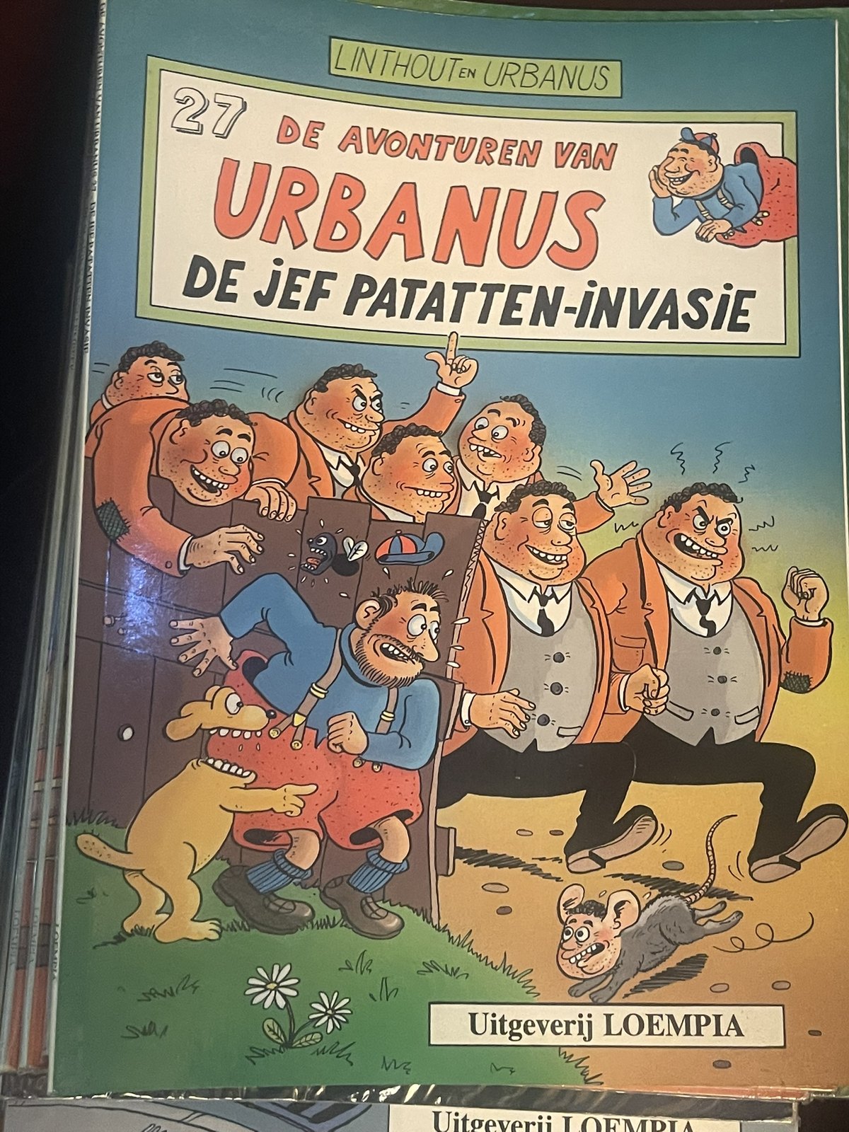Cover van De Jef Patatten-invasie