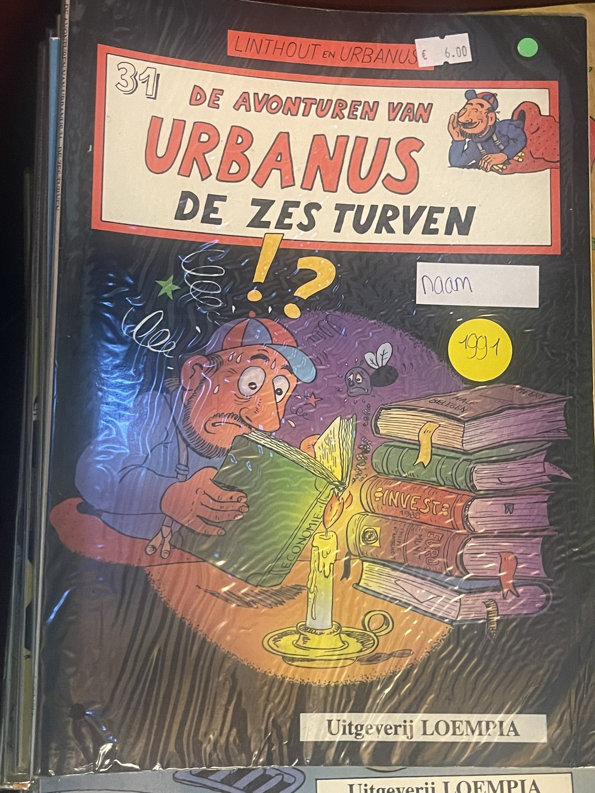 Cover van De zes Turven