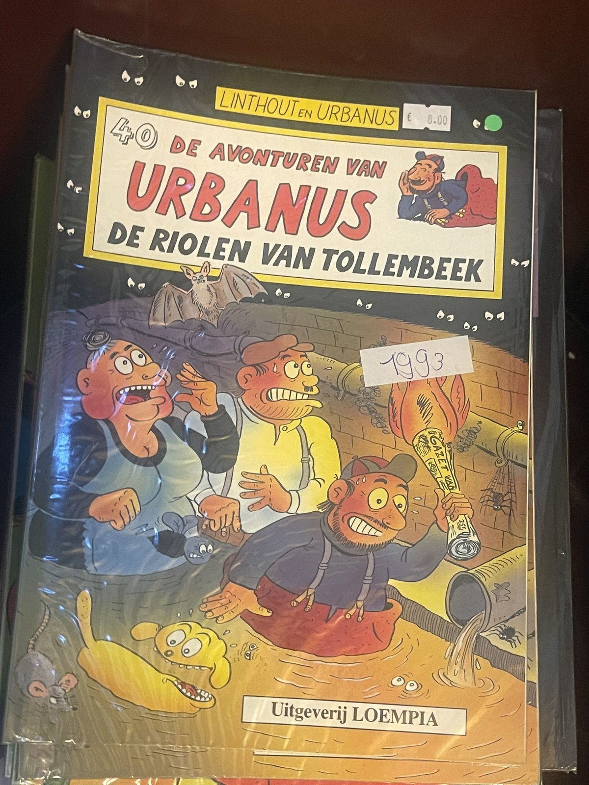 Cover van De riolen van Tollembeek