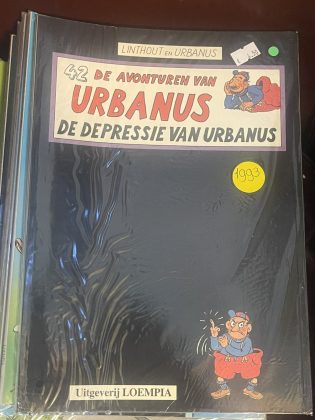 Cover van De depressie van Urbanus