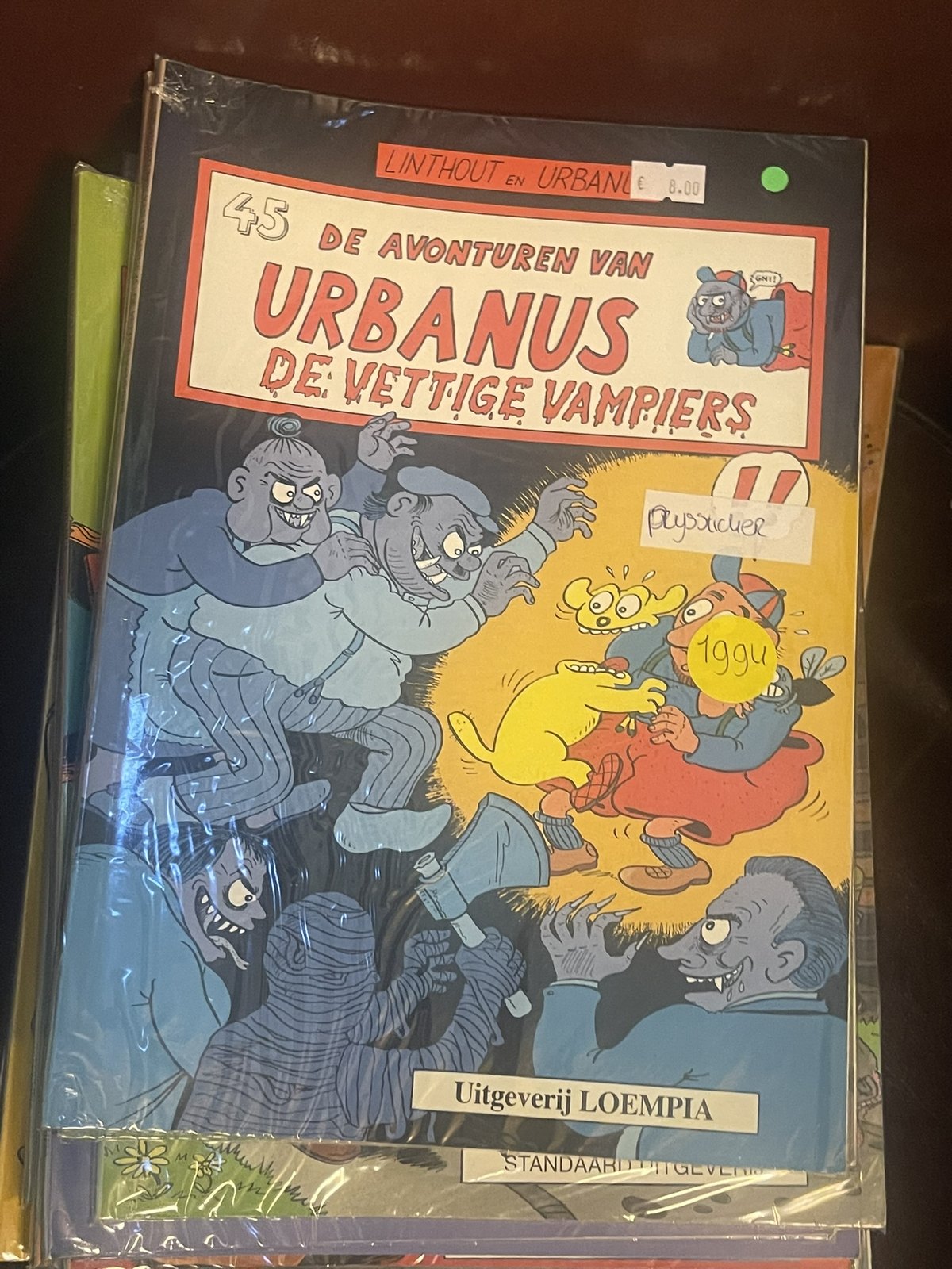 Cover van De vettige vampiers