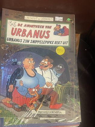 Cover van Urbanus zijn snippelepipke rekt uit