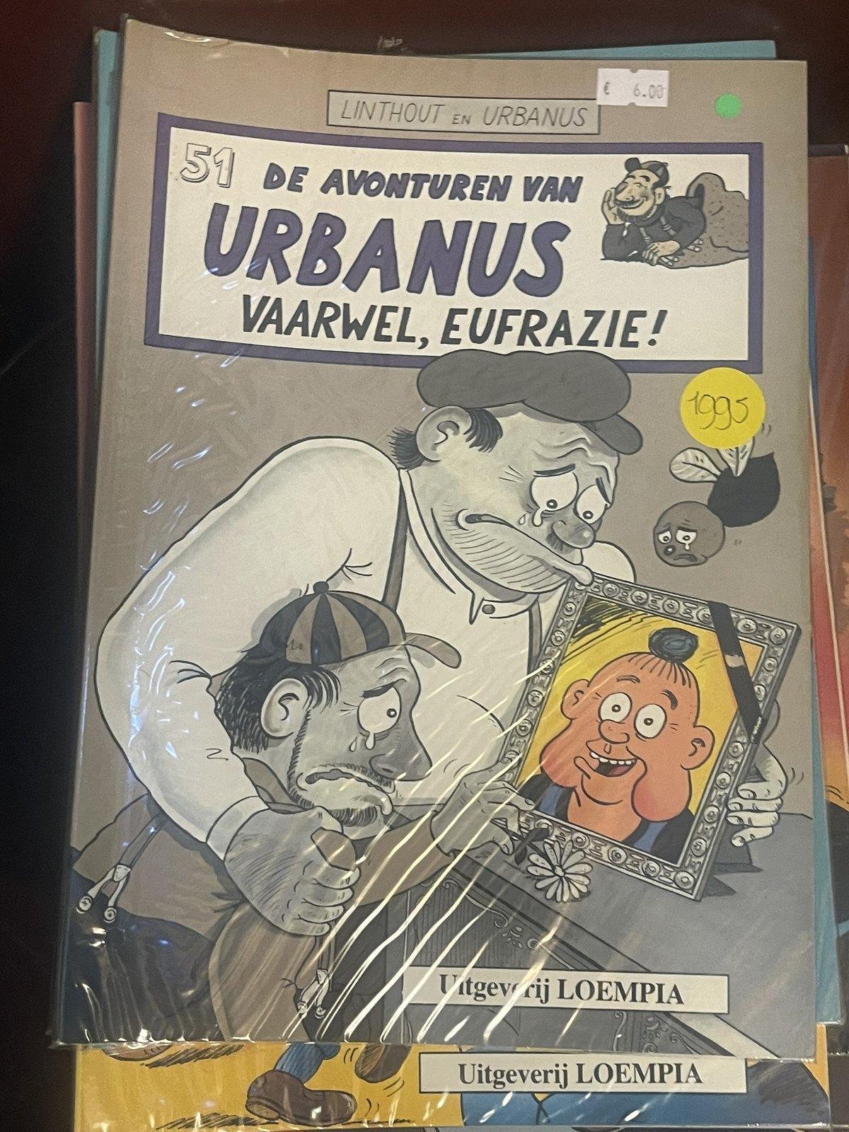 Cover van Vaarwel, Eufrazie!