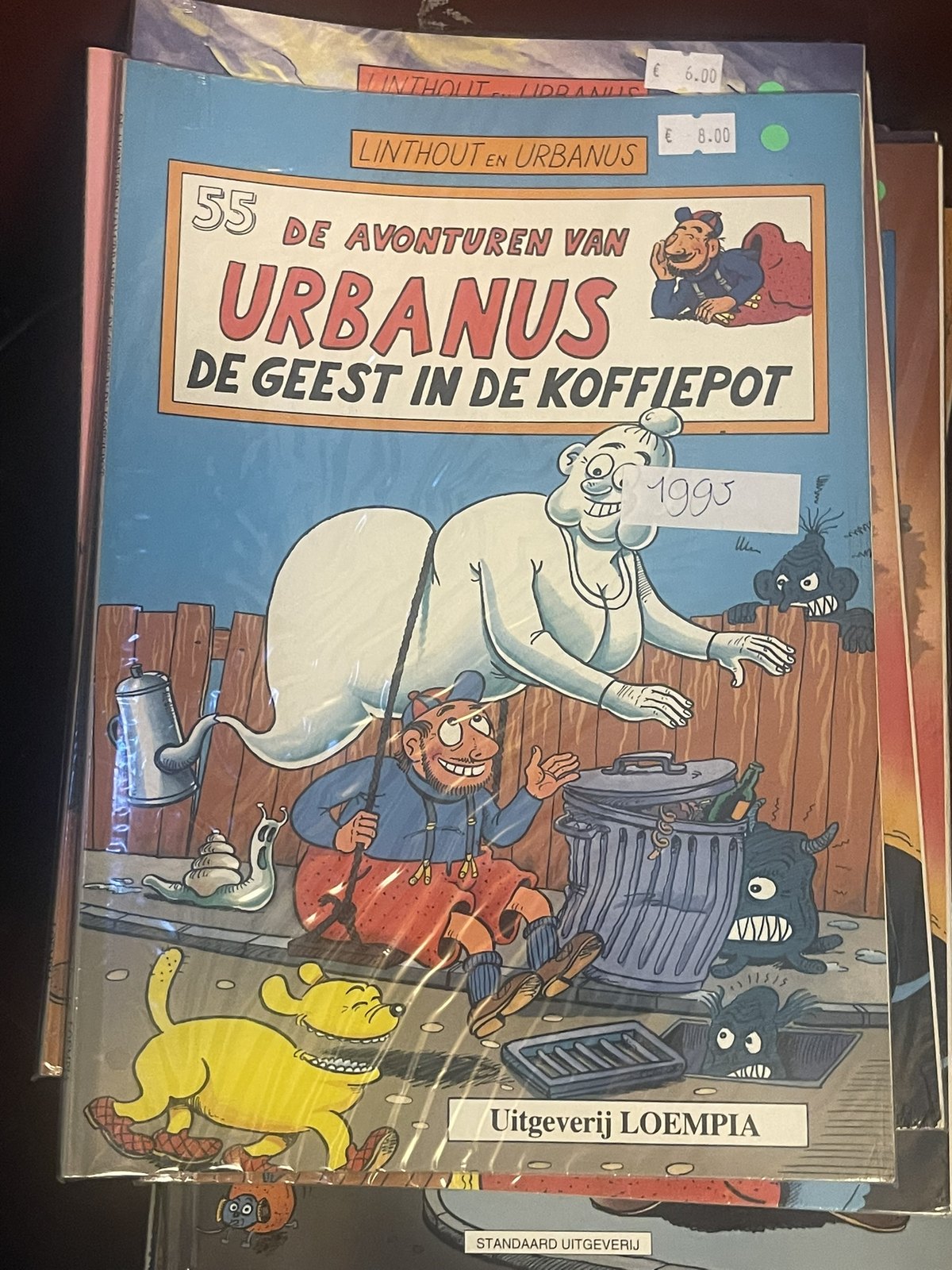 Cover van De geest in de koffiepot