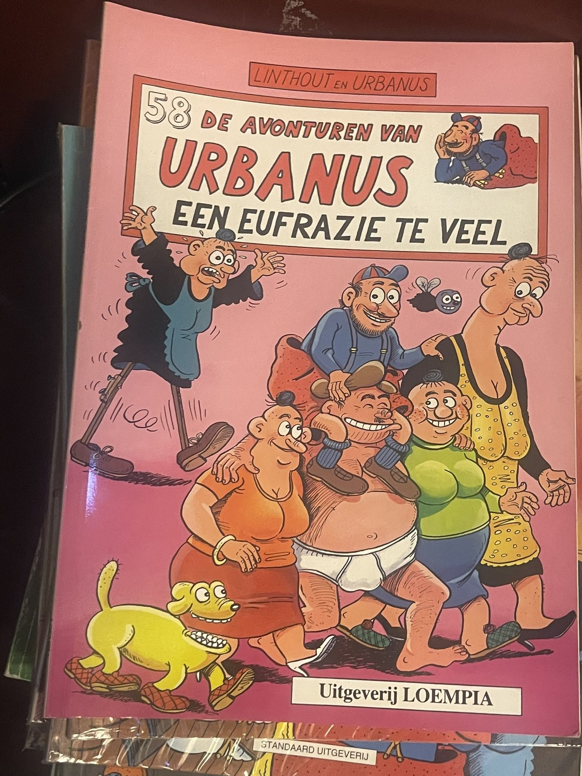 Cover van Een Eufrazie te veel