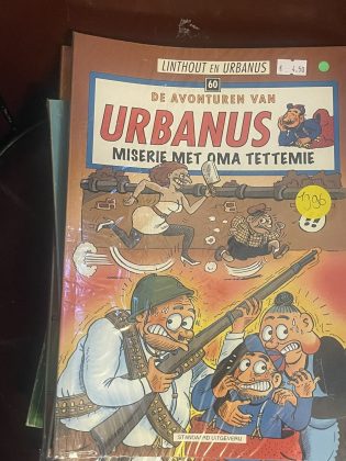 Cover van Miserie met oma Tettemie