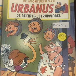 Cover van De getikte struisvogel